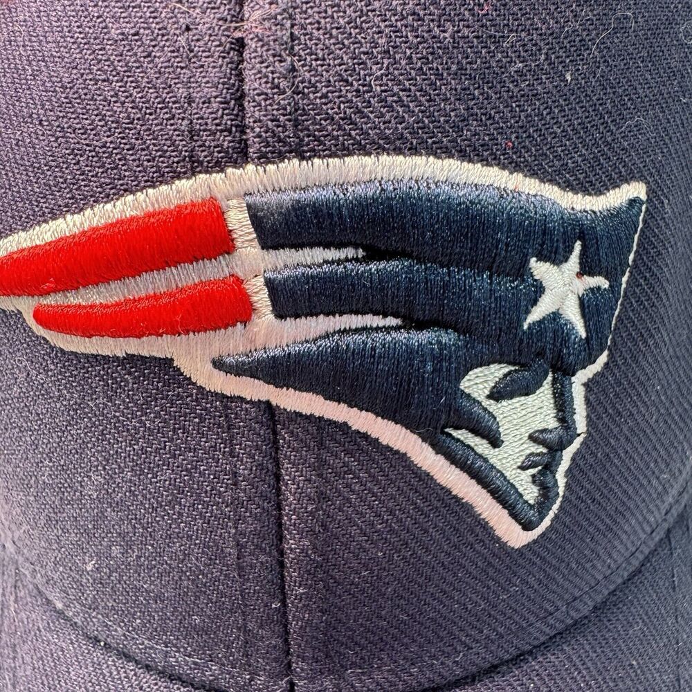 New England Patriots Baseball Hat Cap NFL Apparel Brand Blue Boy‎ Kids Size - Picture 7 of 7